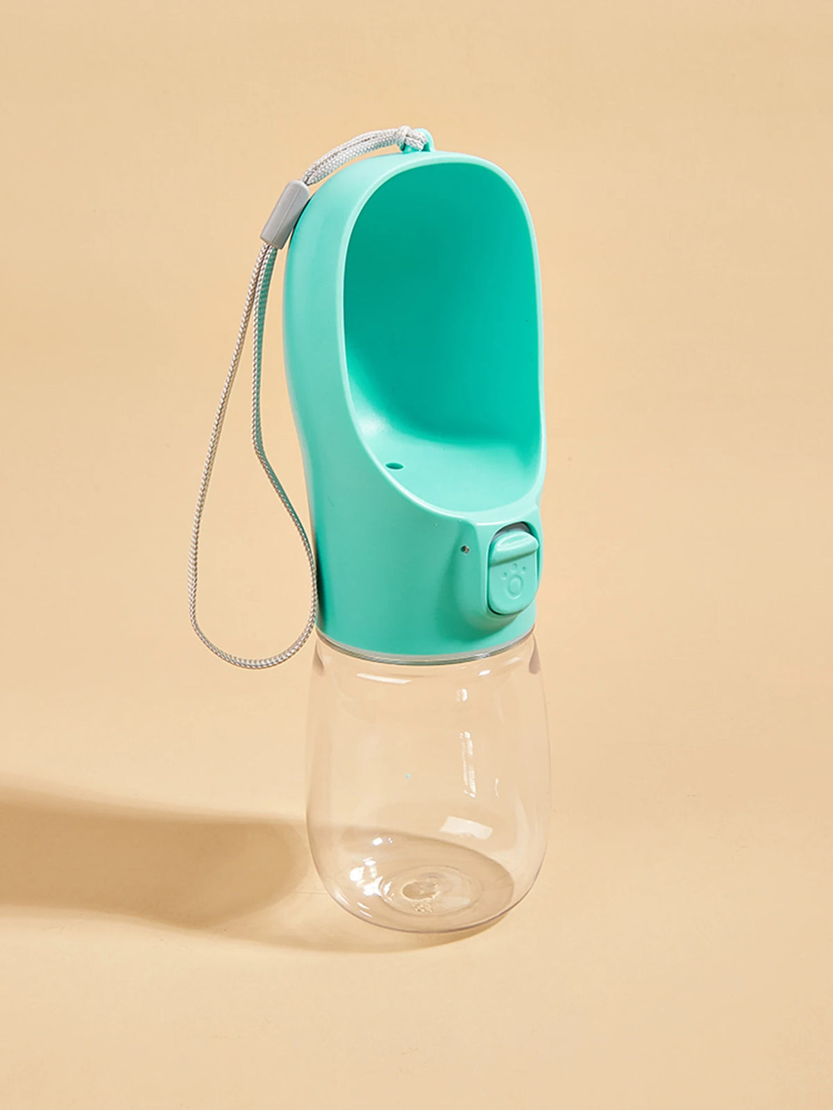 Portable Dog Water Bottle – Leak-Resistant, Built-in Bowl.