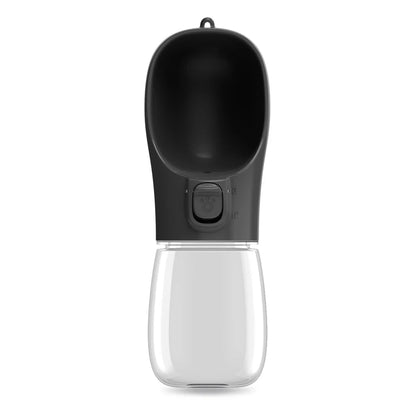 Portable Dog Water Bottle – Leak-Resistant, Built-in Bowl.