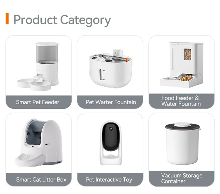 Smart Ai Pet Recognition Automatic Cat Food Feeder With Two Cameras Remote Feeding 6L Dog Food Dispenser